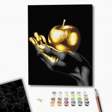 Картина по номерам Золотой фрукт, Brushme (40х50 см)