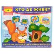 Настольная игра Кто где живет?, Енергія плюс