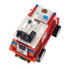 Конструктор Спасательная машина на радиоуправлении, Wise Block (EU389045), 296 дет.