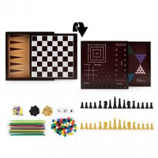 Набор из 10 классических игр (в деревянной коробке), Spin Master