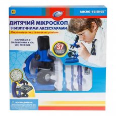 Микроскоп детский синий, Eastcolight (увеличение до 450 раз)