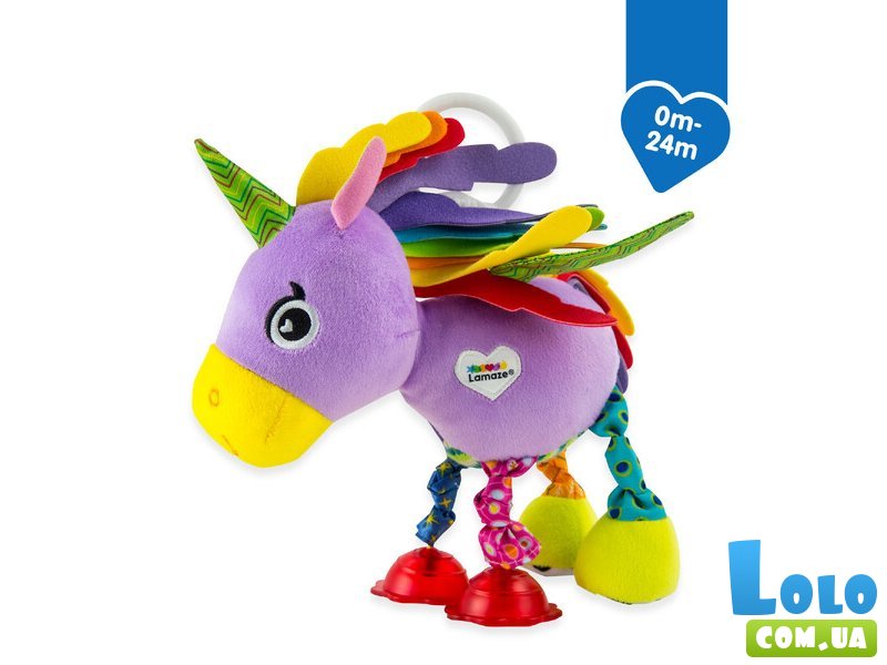Игрушка Розовый единорог, Lamaze