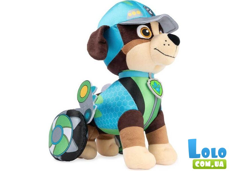 Мягкая игрушка Щенячий патруль: щенок Отважный Рекс, Paw Patrol, 30 см