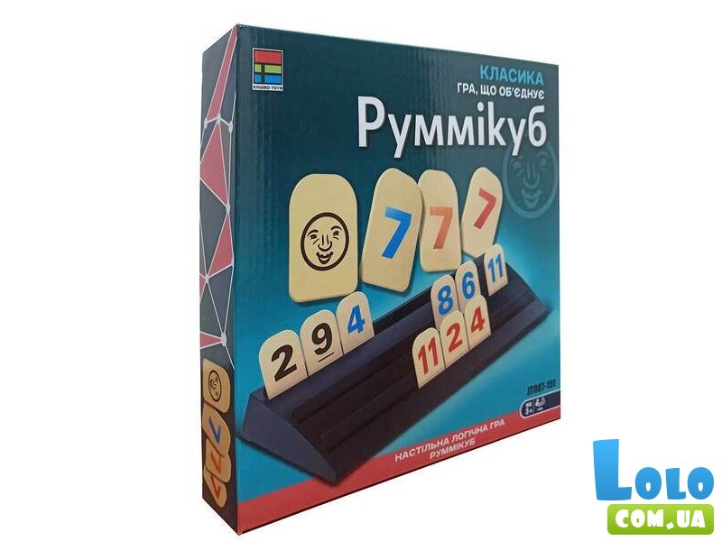 Настольная игра Руммикуб, Kingso Toys