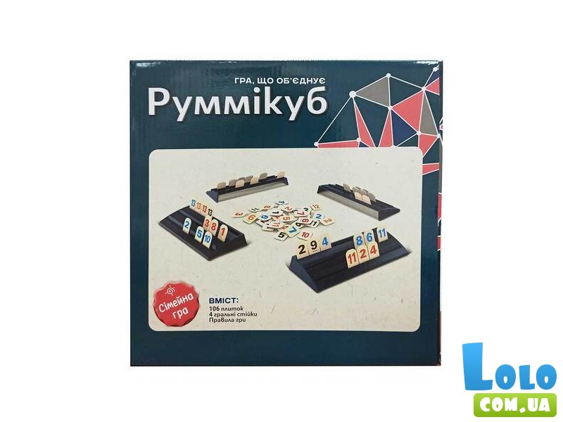 Настольная игра Руммикуб, Kingso Toys