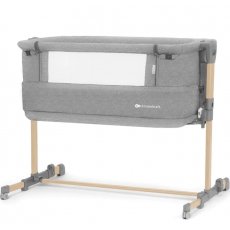 Приставная кроватка-люлька Neste Grow Light Grey Full Wood, Kinderkraft (светло-серый)
