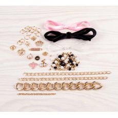 Мини-набор для создания шарм-браслетов Juicy Couture Розовый звездопад, Make it Real