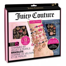 Набор для создания шарм-браслетов Juicy Couture Браслеты украшены бархатами и жемчужинами, Mare it Real