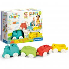 Игровой набор с конструктором Sensory Train, Clementoni