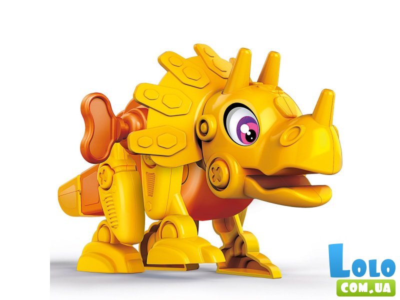 Конструктор-робот Dino Bot Triceratops, 15 дет.