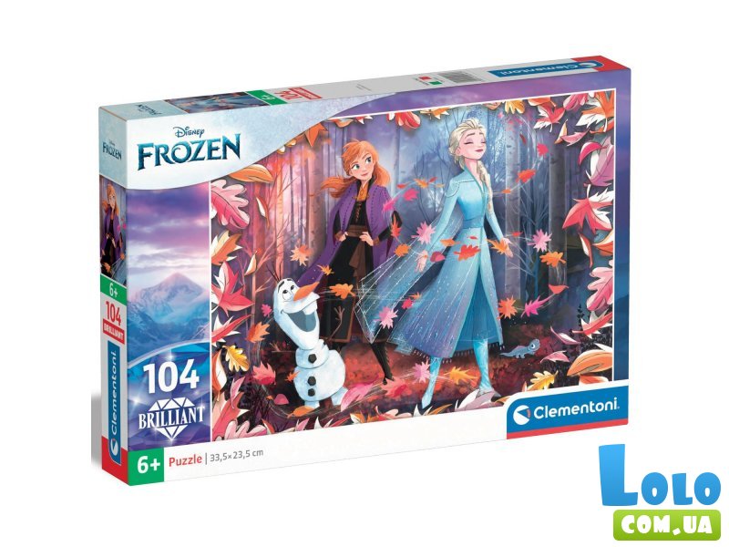 Пазл Frozen II, Clementoni, 104 эл.