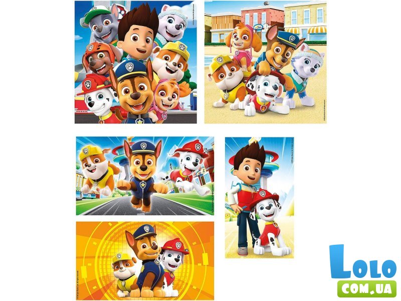 Пазл 10 в 1 Paw Patrol, Clementoni, 330 эл.