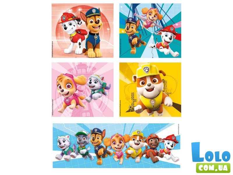 Пазл 10 в 1 Paw Patrol, Clementoni, 330 эл.