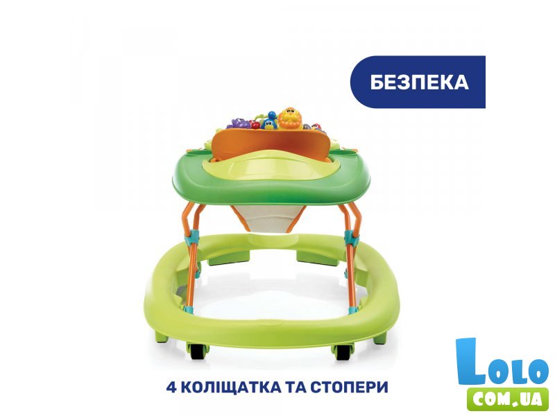 Ходунки Walky Talky, Chicco (зеленый)