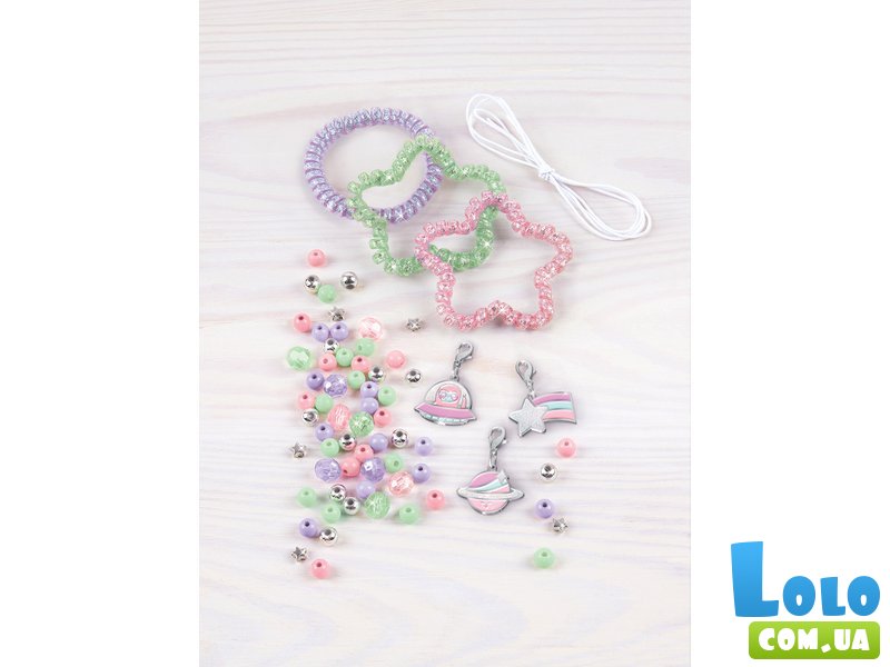 Набор для создания шарм-браслетов Сверкающие спиральки, Make it Real