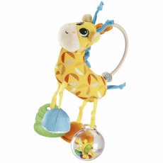 Погремушка-прорезыватель Госпожа жирафа, Chicco