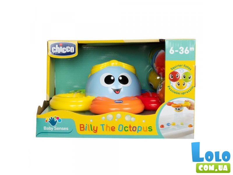 Игрушка для купания Осьминог, Chicco