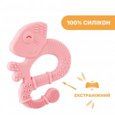 Прорезыватель для зубок Игуана, Chicco (розовый)