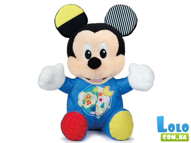 Мягкая игрушка-ночник Baby Mickey, Clementoni