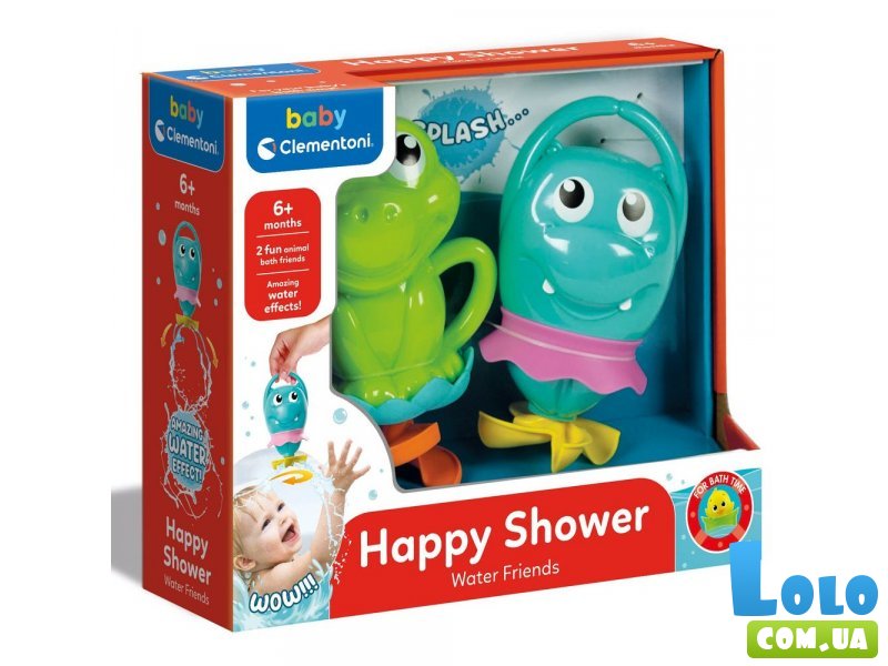 Игрушка для купания Happy Shower, Clementoni