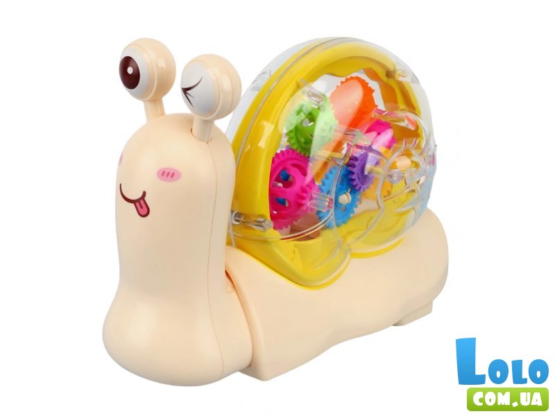 Музыкальная игрушка Улитка (в ассортименте)