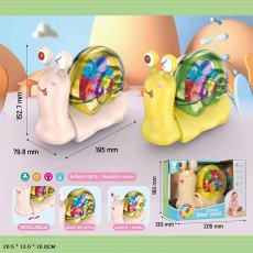 Музыкальная игрушка Улитка (в ассортименте)