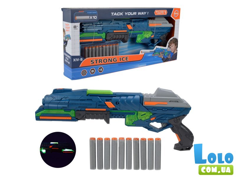 Бластер с мягкими патронами