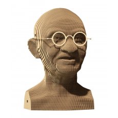 Картонный 3D пазл Махатма Ганди, Cartonic, 123 эл.