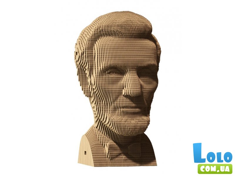 Картонный 3D пазл Авраам Линкольн, Cartonic, 104 эл.