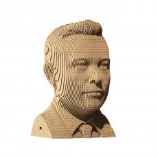 Картонный 3D конструктор Илон Маск, Cartonic, 116 дет.