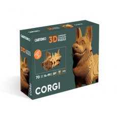 Картонный 3D пазл Корги, Cartonic, 70 эл.