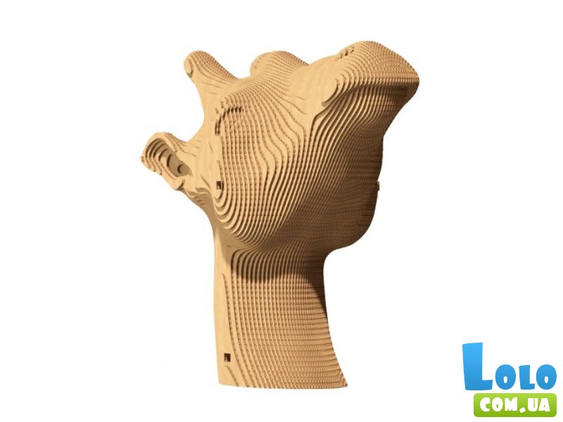 Картонный 3D пазл Жираф, Cartonic, 62 эл.