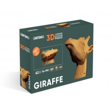 Картонный 3D пазл Жираф, Cartonic, 62 эл.