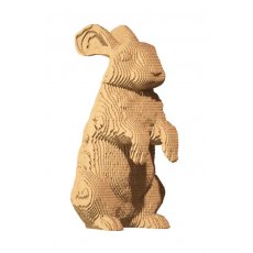 Картонный 3D пазл Кролик, Cartonic, 61 эл.