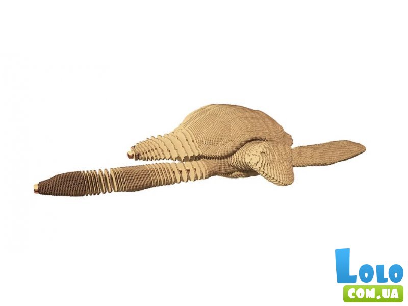 Картонный 3D пазл Черепаха , Cartonic, 240 эл.