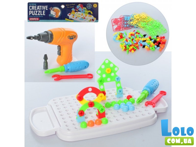 Мозаика на шурупах