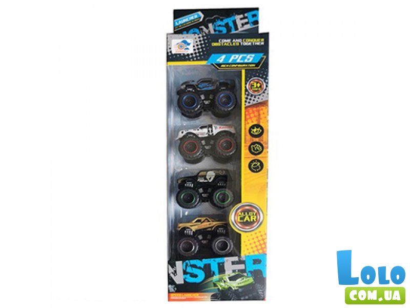 Набір машинок металлических