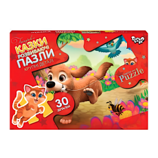 Пазлы макси, Danko Toys, 30 эл. (в ассортименте)