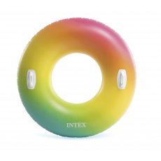Надувной круг с ручками, Intex