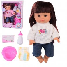 Кукла функциональная с аксессуарами Baby Cute