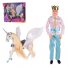 Кукла Кен с единорогом