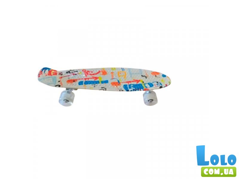 Пенни борд с односторонним принтом (в ассортименте)