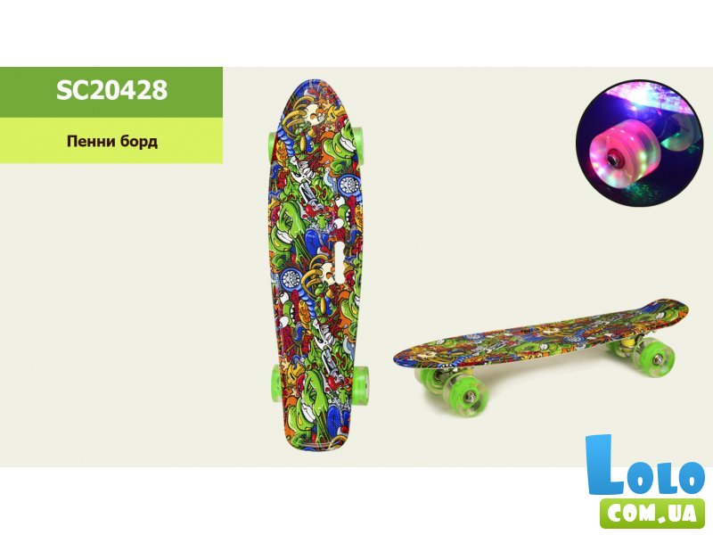 Скейт Пенни Борд с рисунком