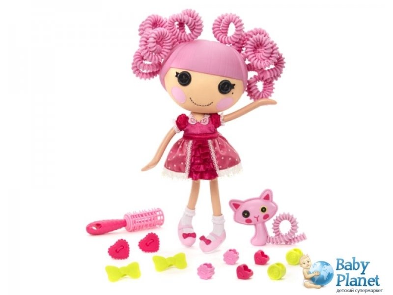 Кукла Lalaloopsy "Блестинка", серия "Чудо-завитушки" (506638), с аксессуарами