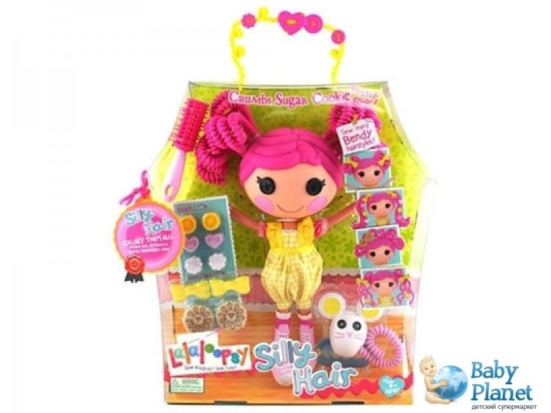 Кукла Lalaloopsy "Печенюшка", серия "Чудо-завитушки" (506645), с аксессуарами