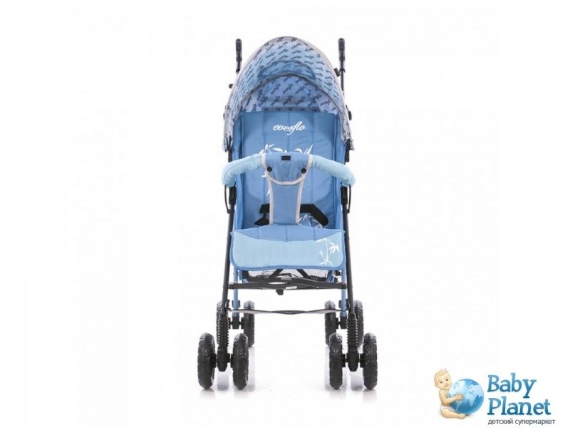 Прогулочная коляска-трость Everflo SK-163 (голубая)