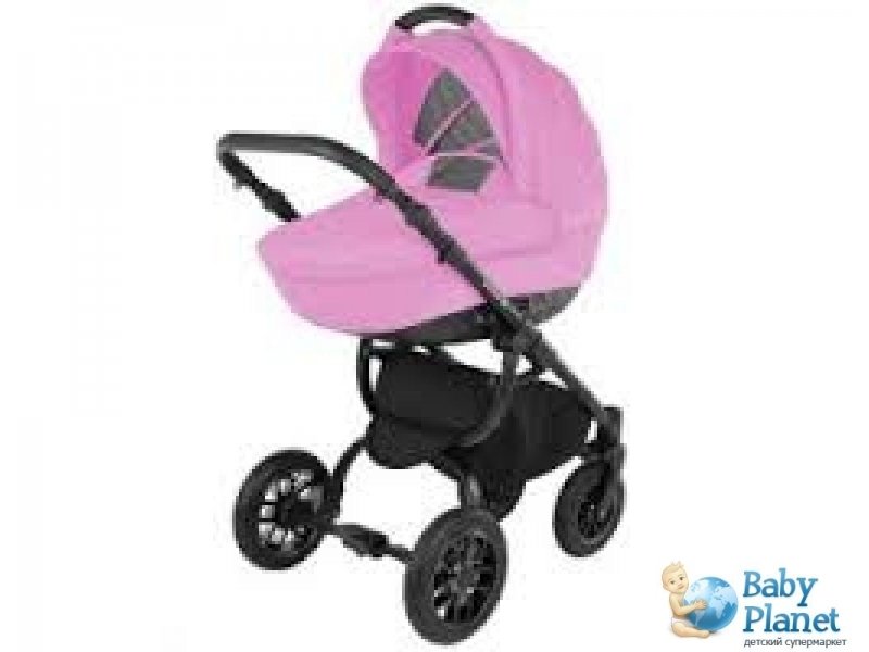 Универсальная коляска 2 в 1 Adamex Jogger 136J (розовая)