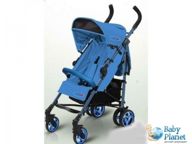 Прогулочная коляска-трость Mioo N1155 (синяя)