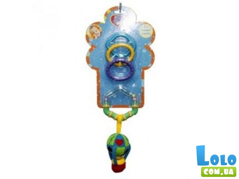 Погремушка-подвеска Biba Toys "Воздушный шар" (108PP)