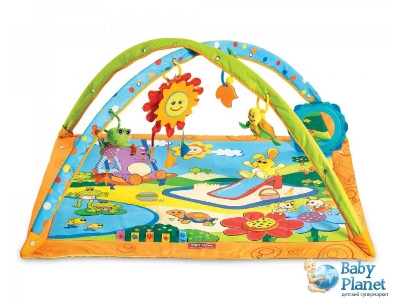Развивающий коврик-сумка Biba Toys "Солнечный день" (086BP)